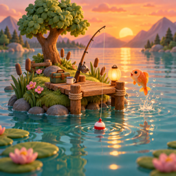 Cozy Fishing app icon